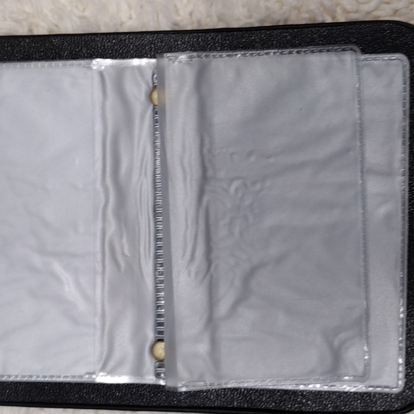 Fashion Business Credit Cards Holder Brown Leather/PVC 24 Card Holder - Picture 3 of 10